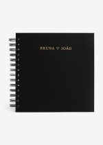 Kit Caderno + 10 Fotos + Cartela de Adesivos