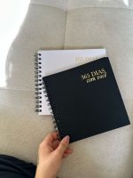 Caderno 365 Dias Com Você – Preto – Capa Dura – Folhas Lisas