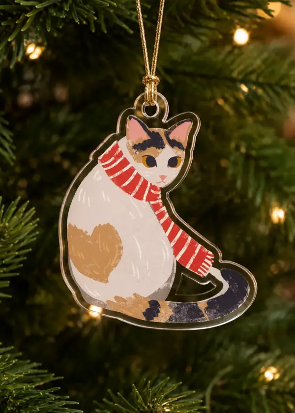 Enfeite de Natal - Gatinho Dengoso